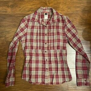 The North Face Plaid Shirt Size S